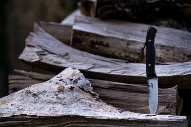 Couteaux Morta - Le Morta EDC Sans fourreau en cuir