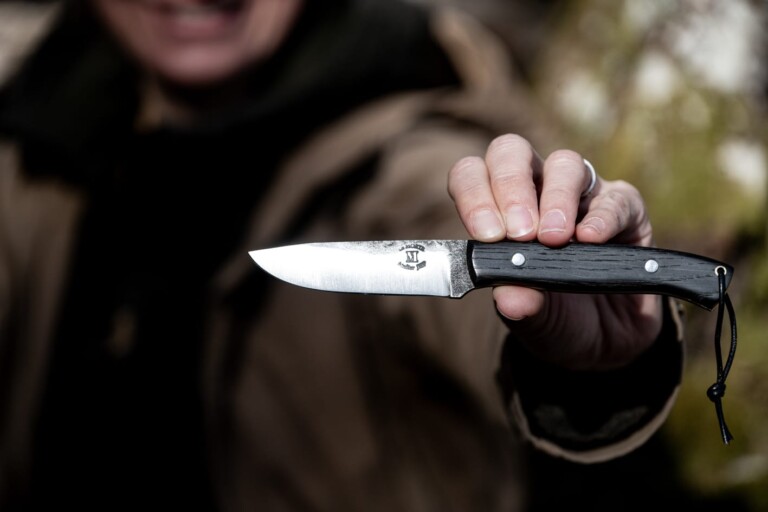 Couteaux Morta - Le Morta EDC Sans fourreau en cuir
