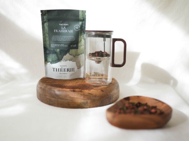 Maison Théerie - N°8 Thé vert Fraise "La fraiseraie"