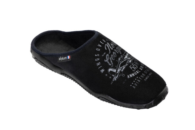 Airplum - Mule Homme Decolle noir Airplum