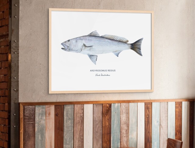 varek.illustrations - Affiche Le Maigre