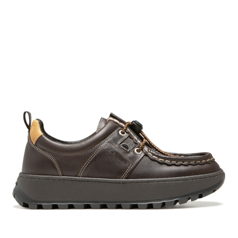 KLEMAN - Baskets GRANITE PWP Marron