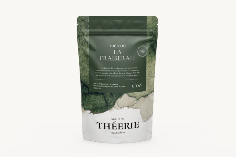 Maison Théerie - N°8 Thé vert Fraise "La fraiseraie"