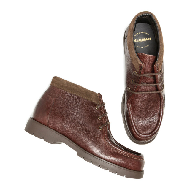KLEMAN - Boots PARURE 2 G VGT Marron