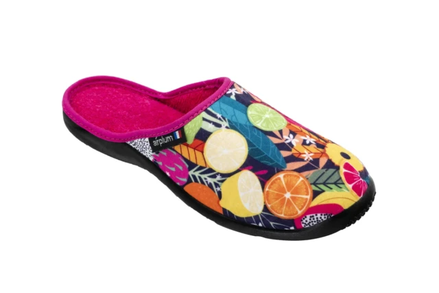 Airplum - Mule fermée femme TAMARIN FUSCHIA