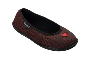 Airplum - Ballerine femme ZOROUGE ROUGE
