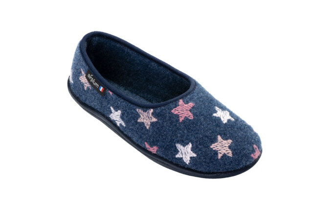 Airplum - Ballerine Femme Zana bleu Airplum