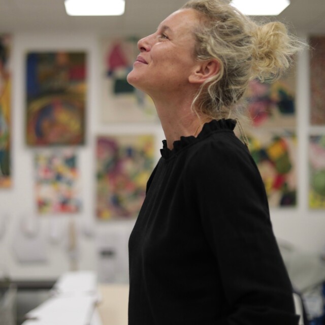 Quintessence - Blouse  Fantine - Viscose/lin noir