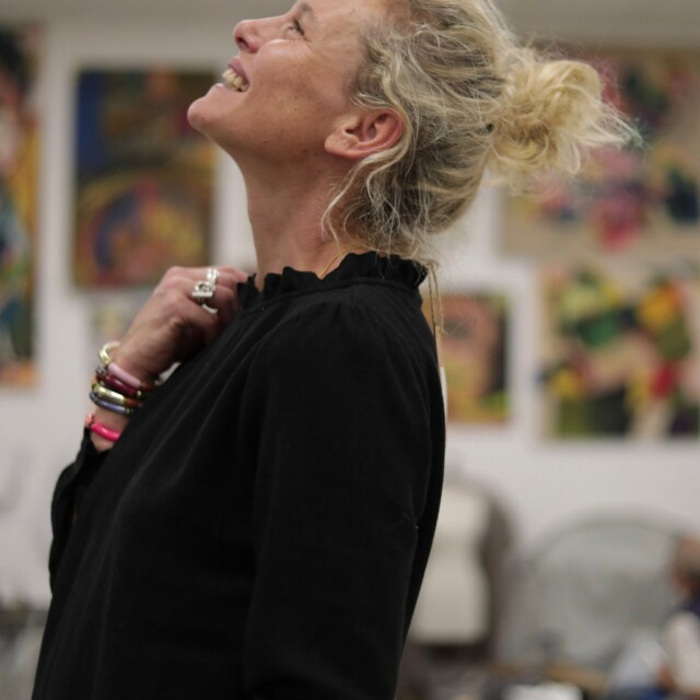 Quintessence - Blouse  Fantine - Viscose/lin noir