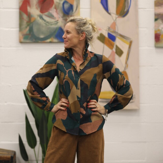 Quintessence - Blouse Marthe -  viscose nature  pastel