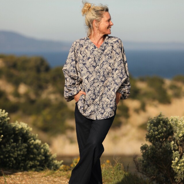 Quintessence - Blouse Miléna - coton Plumage