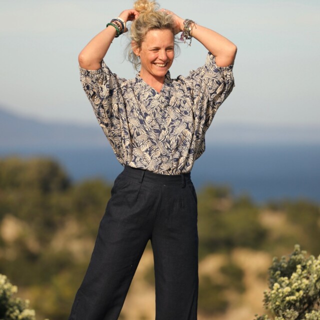 Quintessence - Blouse Miléna - coton Plumage