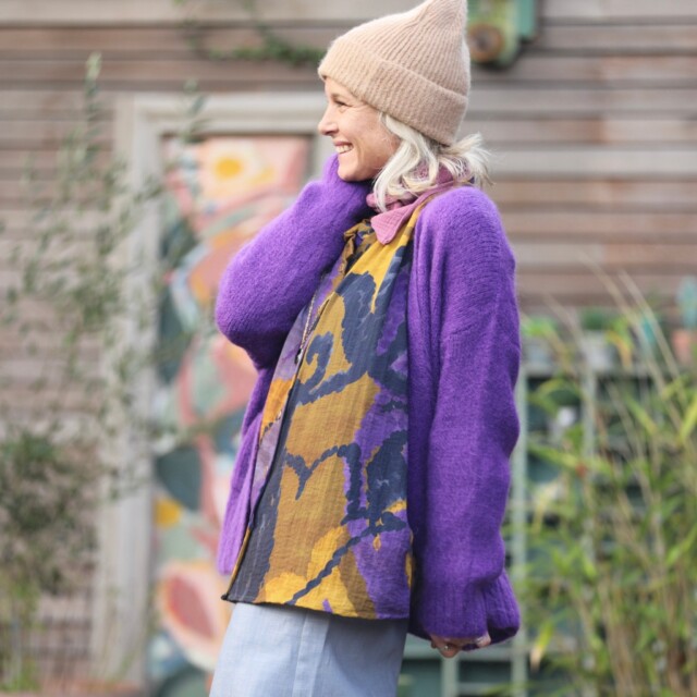 Quintessence - Blouse Miléna - "Folie Végétale"