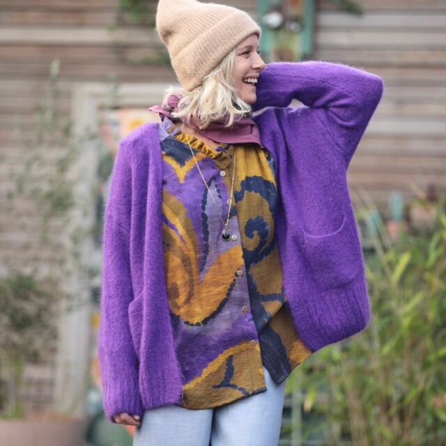 Quintessence - Blouse Miléna - "Folie Végétale"