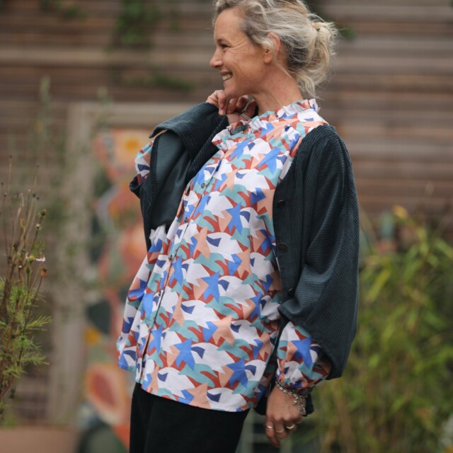 Quintessence - Blouse Miléna - voile de coton Perros-Guirec