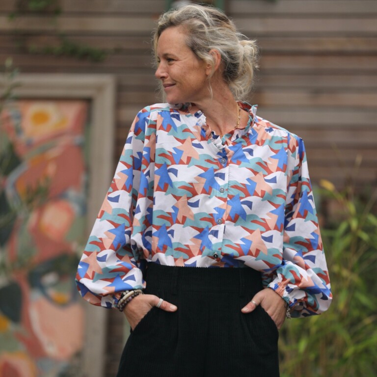 blouse milena voile de coton terra nova 374886 Quintessence - Blouse Miléna - voile de coton Perros-Guirec