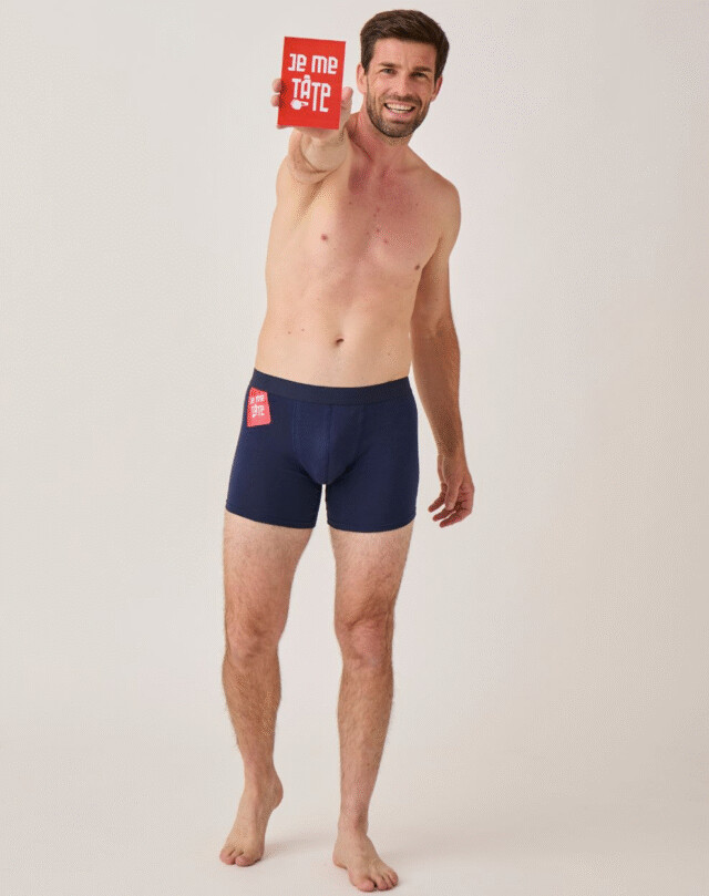 Lemahieu - Boxer en Coton BIO - Je me tâte - Homme