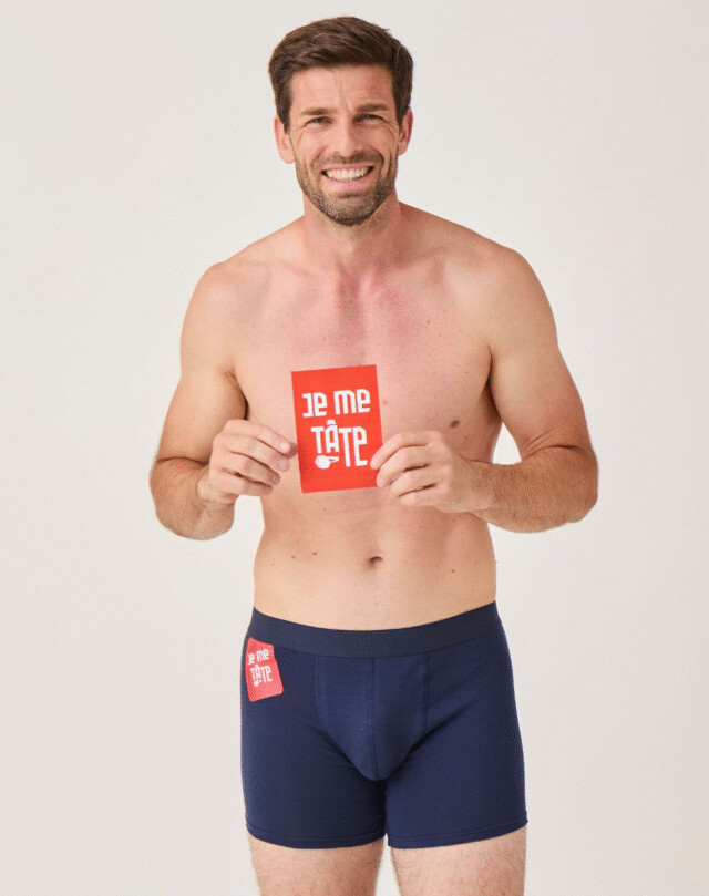 Lemahieu - Boxer en Coton BIO - Je me tâte - Homme