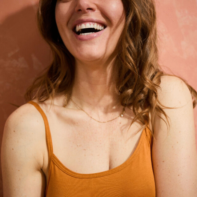 Lemahieu - Brassière coton modal - Mordore - Femme