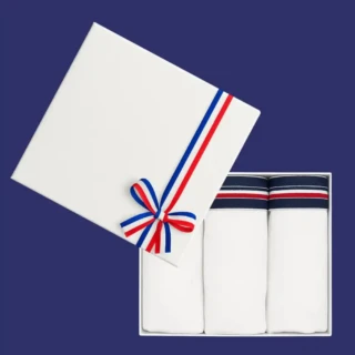 PALÂBA - Cadeau coffret homme | Boxer blanc