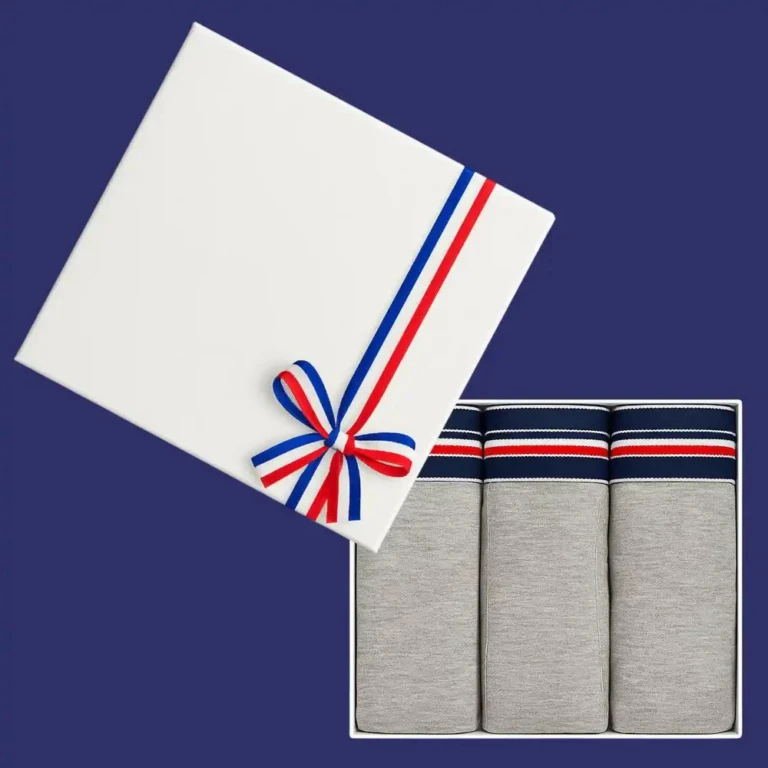 PALÂBA - Cadeau coffret homme | Boxer gris