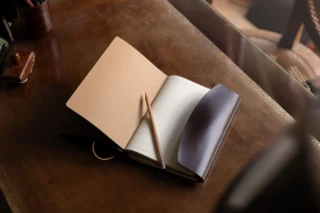 Daguet - Protège carnet – Marron