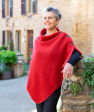 Ardelaine - Poncho en laine  Jaujac