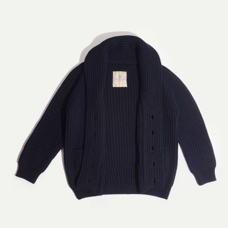 Bleu De Chauffe - Cardigan Doëlan - Bleu Marine