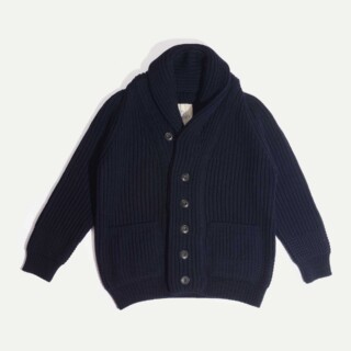 Cardigan Doëlan – Bleu Marine par la marque Bleu de Chauffe Bleu de Chauffe - Cardigan Doëlan – Bleu Marine
