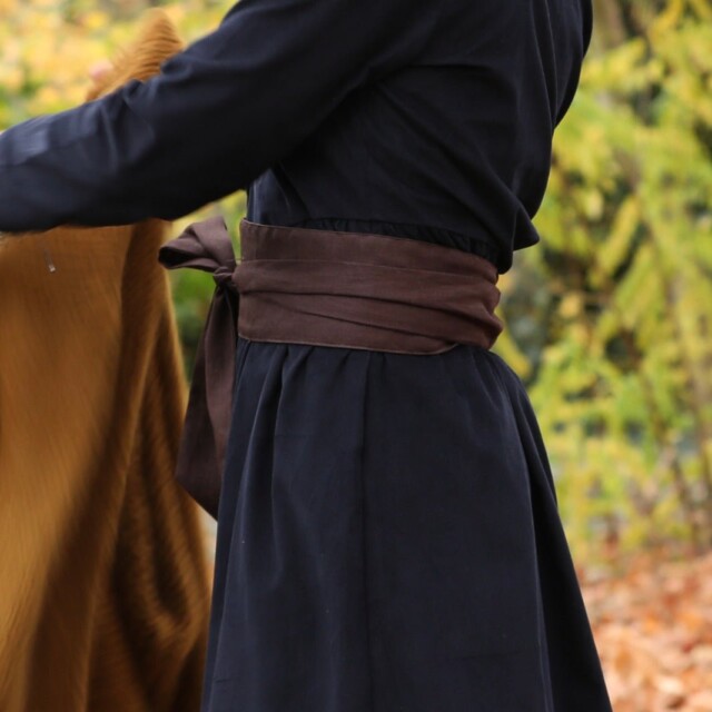 Quintessence - Ceinture Anita - lin chocolat