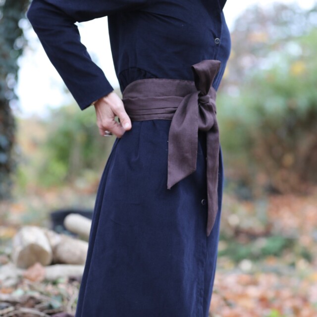 Quintessence - Ceinture Anita – lin chocolat