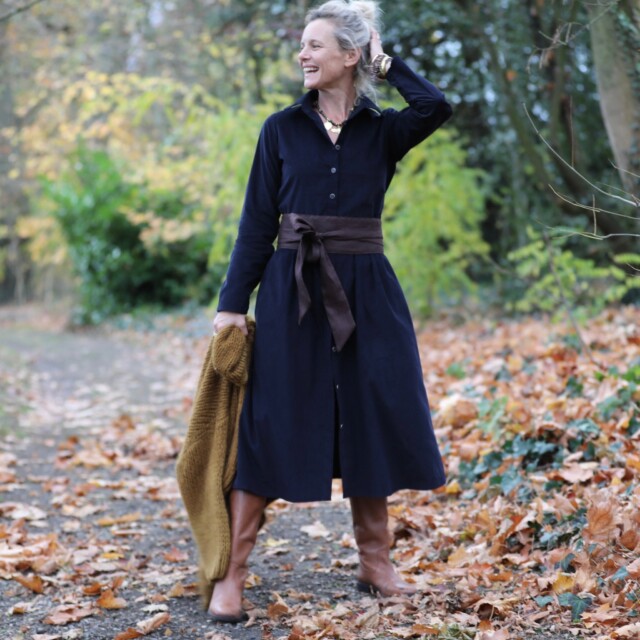 Quintessence - Ceinture Anita - lin chocolat