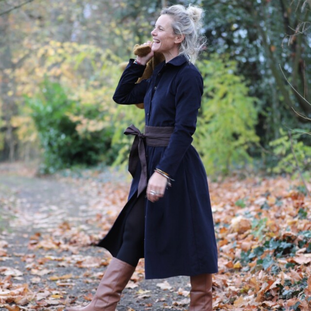 Quintessence - Ceinture Anita - lin chocolat