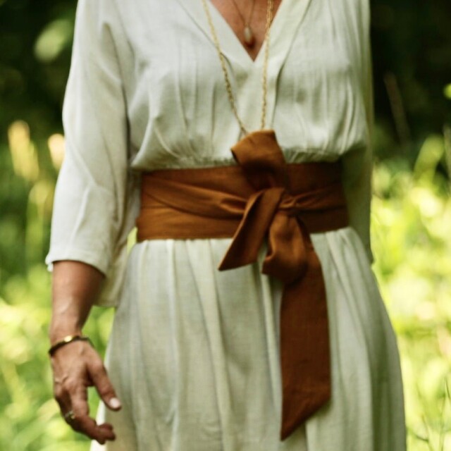 Quintessence - Ceinture Anita Lin ocre