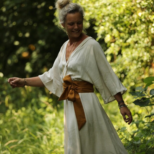 Quintessence - Ceinture Anita Lin ocre