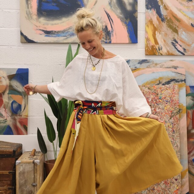 Quintessence - Ceinture Anita - viscose Kos India