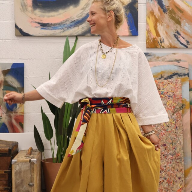 Quintessence - Ceinture Anita - viscose Kos India