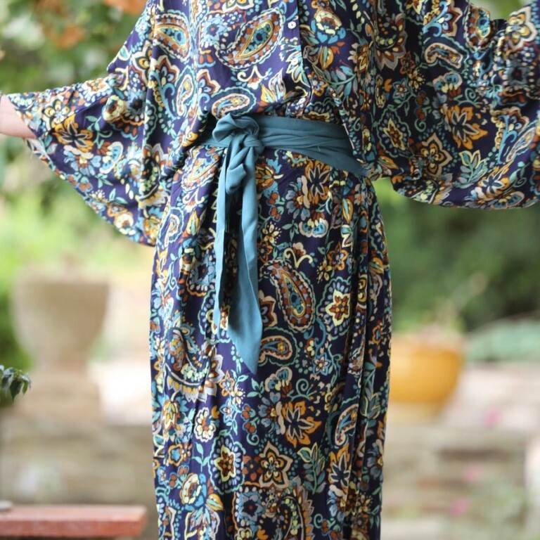 Quintessence - Ceinture Anita - viscose vert d'eau