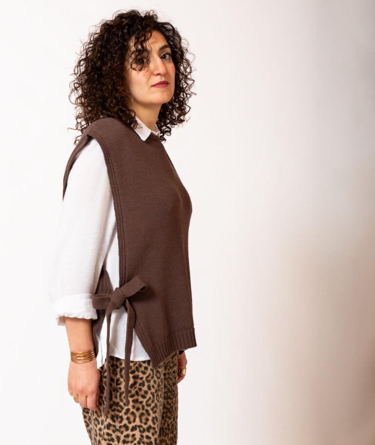 Ardelaine - Chasuble en laine mérinos française - Rochecolombe