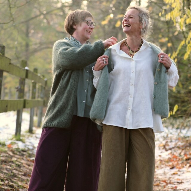 Quintessence - Chemise Caroline - Double gaze de coton ivoire