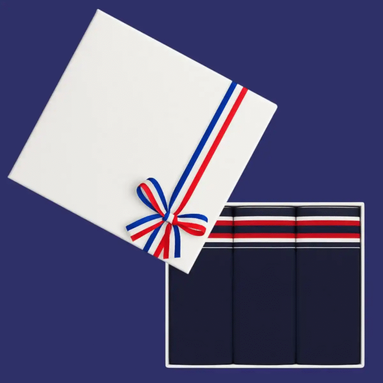 PALÂBA - Cadeau coffret homme | Boxer bleu marine
