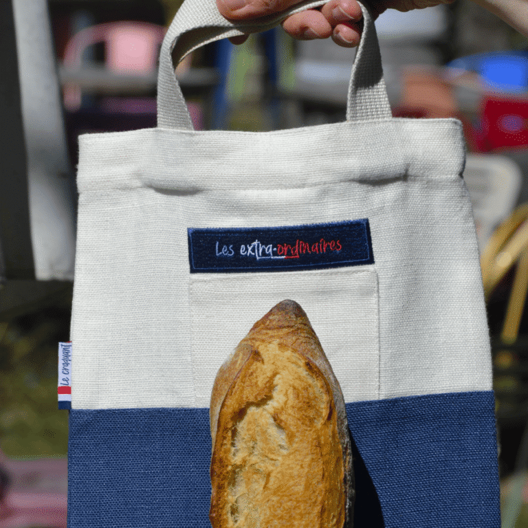Les extra-ordinaires - Sacs à pain - LE CRAQUANT Bleu Marin