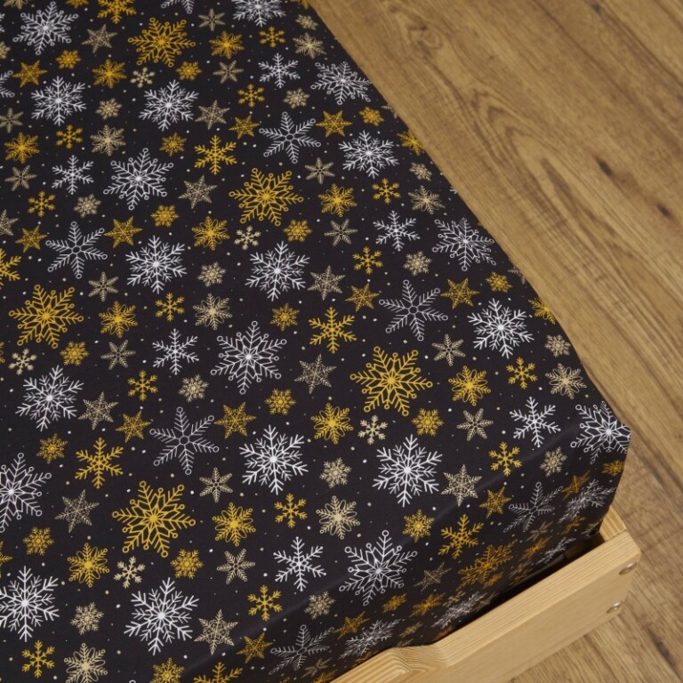 Atelier Morphée - Drap housse Flocons