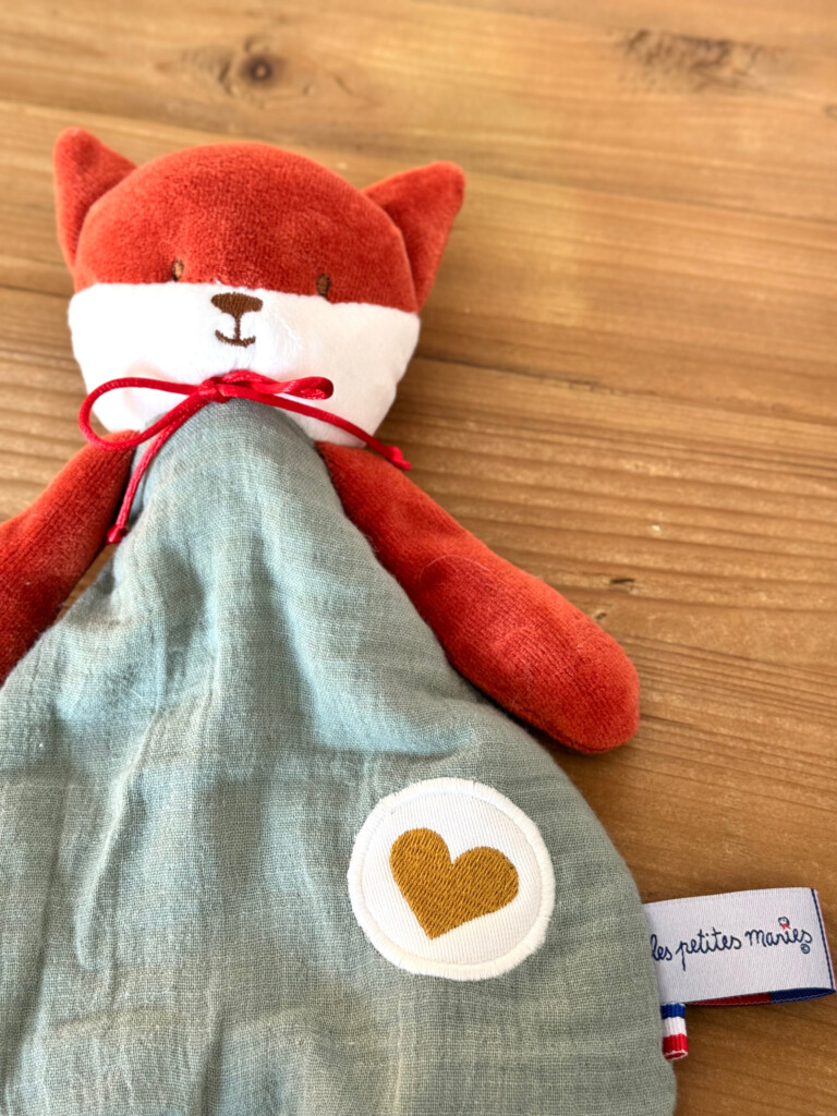 Les Petites Maries - Doudou à bisous - Renard