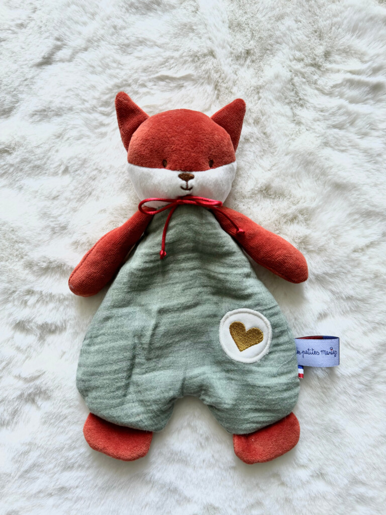 Les Petites Maries - Doudou à bisous - Renard