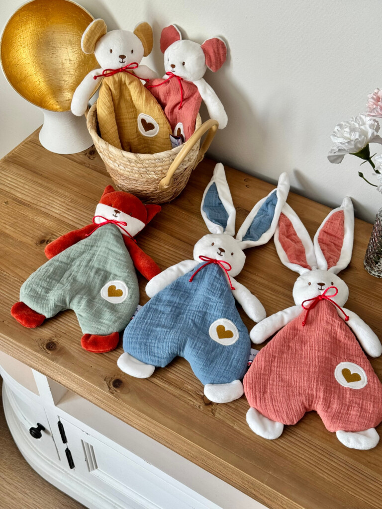Les Petites Maries - Doudou à bisous - Renard