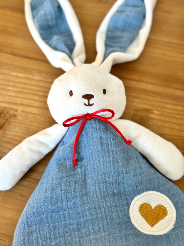 Les Petites Maries - Doudou à bisous - Lapin