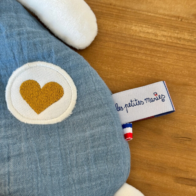 Les Petites Maries - Doudou à bisous - Lapin