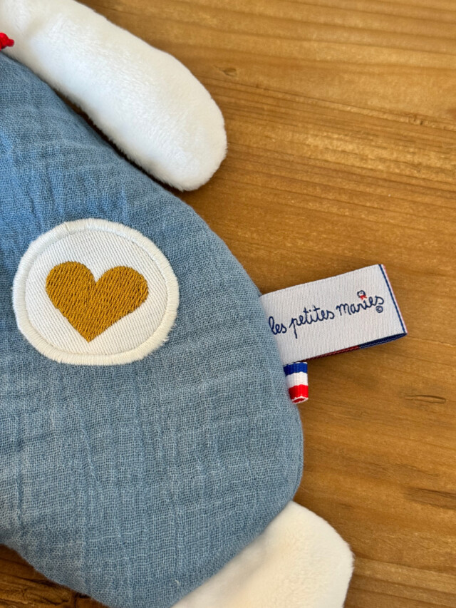 Les Petites Maries - Doudou à bisous - Lapin