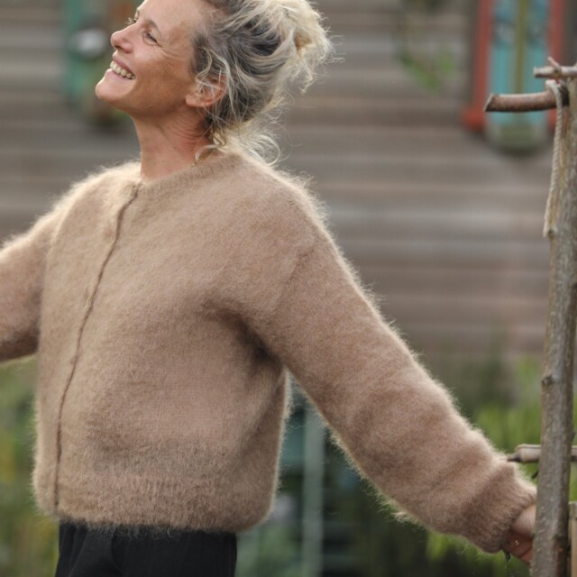 Quintessence - Gilet Appoline camel